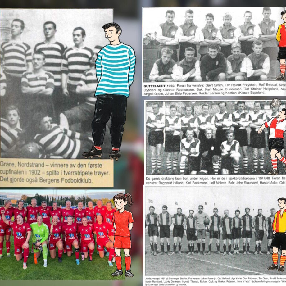 drakter opp igjennom tidende